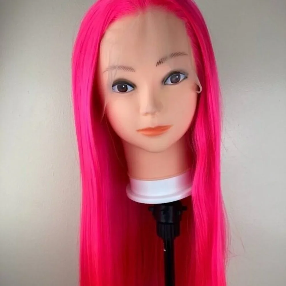 Pink Wig,Hot Pink Hair Wigs
